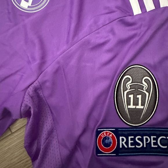 Adidas Real Madrid Retro Cardiff Final Cristiano Ronaldo #7 Away Pu Size US XXL / EU 58 / 5 - 8 Thumbnail
