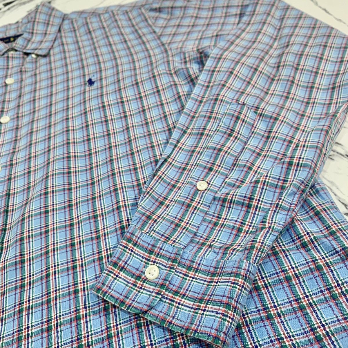 Polo Ralph Lauren Polo Ralph Lauren - Blake Button Down Plaid Shirt - Large Size US L / EU 52-54 / 3 - 2 Thumbnail