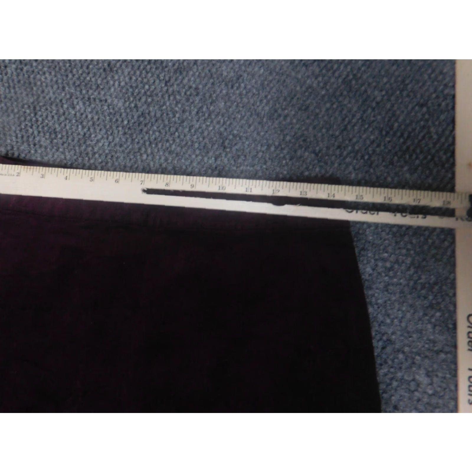 Banana Republic **Purple Zip A-Line Skirt** User: **A-Line Purple Zip Skirt** Size 26" / US 2 / IT 38 - 4 Thumbnail