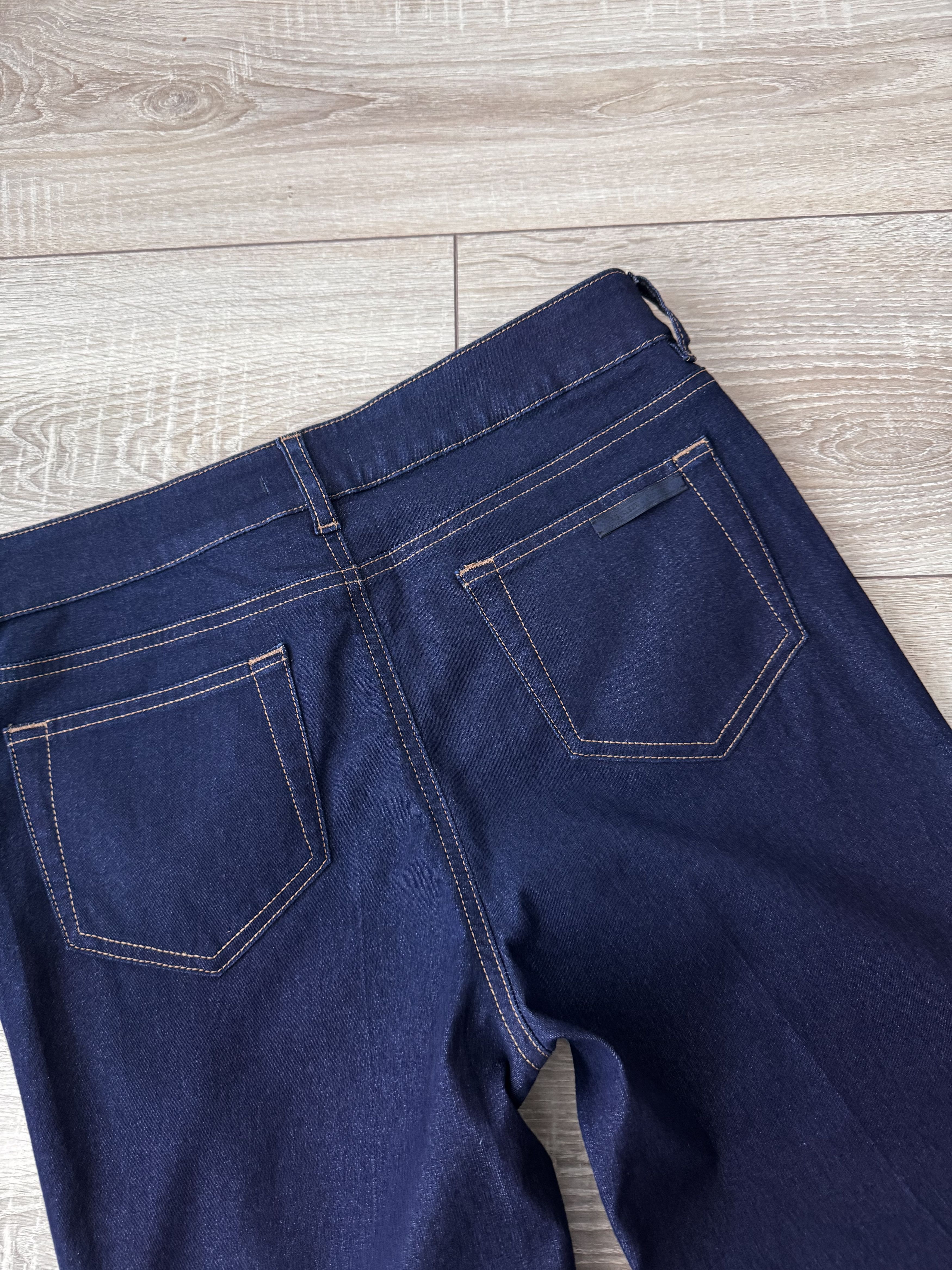 Prada Prada Indigo Dark Navy Luxury Bootcut Fit Jeans Size 29" - 7 Thumbnail