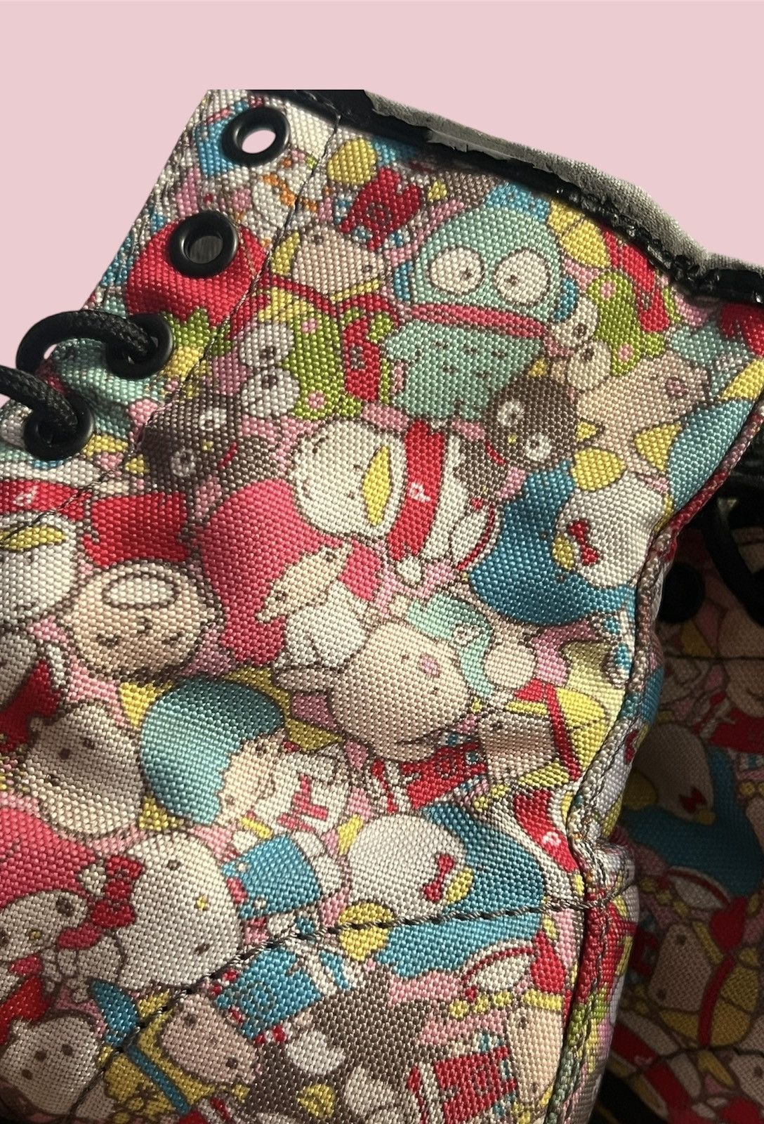 Dr. Martens Dr Martens Hello Kitty Sanrio Limited Edition boots Size US 6 / IT 36 - 6 Thumbnail