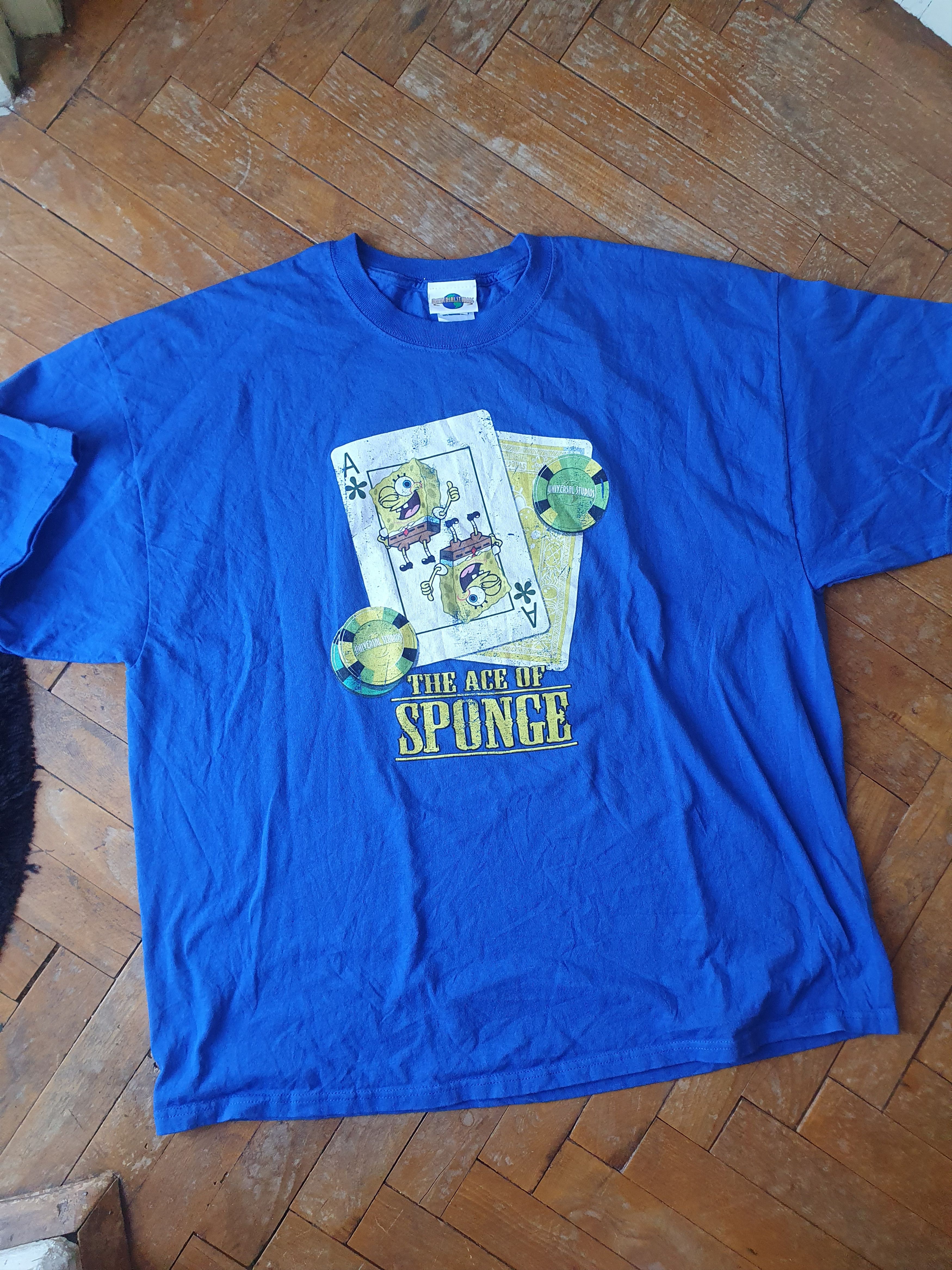 Universal Studios × Vintage Spongebob Universal Studios The Ace Of The Sponde tee sz XXL Size US XXL / EU 58 / 5 - 2 Thumbnail