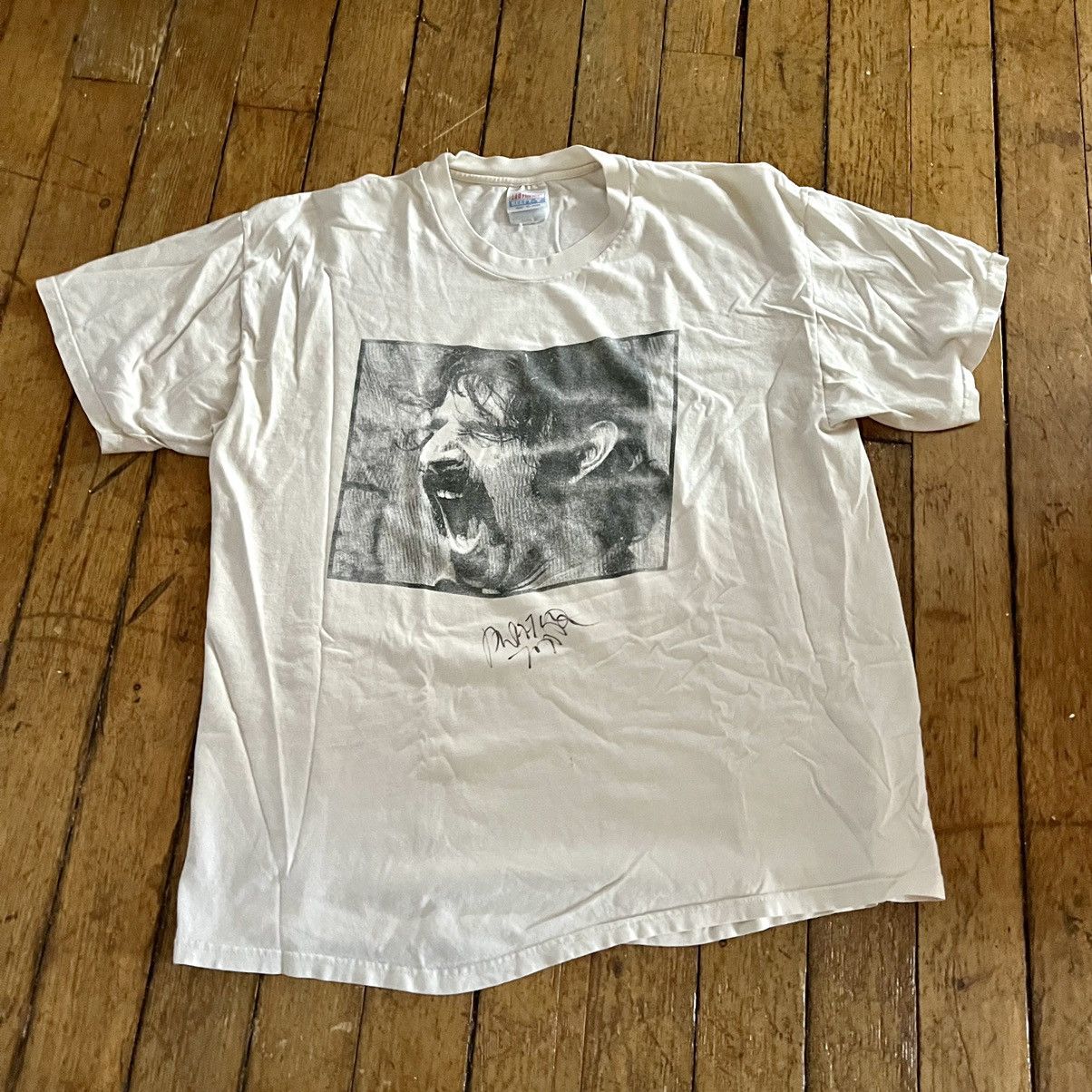 Vintage signed frank zappa tee Size US XL / EU 56 / 4 - 1 Thumbnail