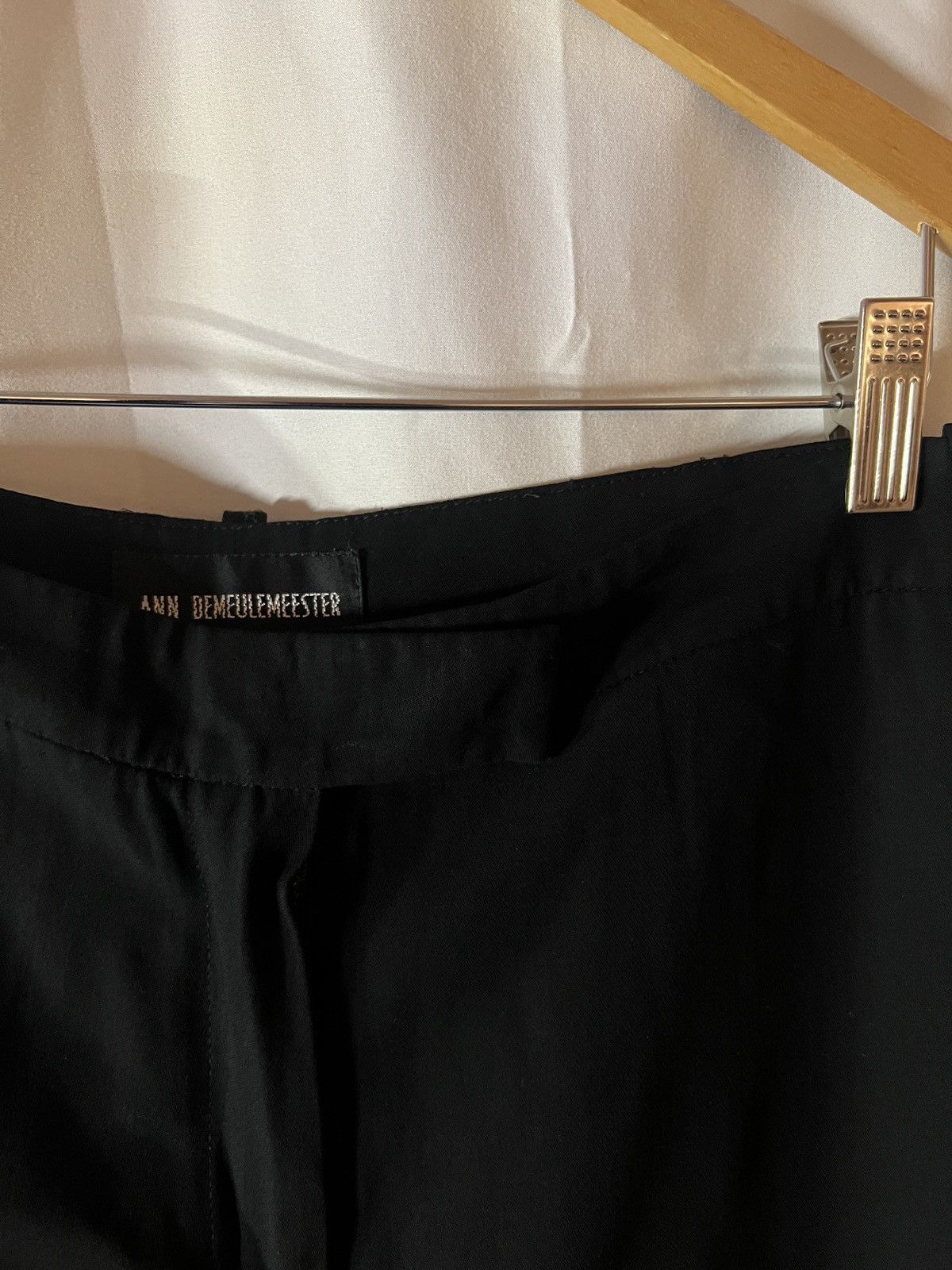 Ann Demeulemeester Ann demeulmeester wide leg dress pant Size 27" / US 4 / IT 40 - 6 Thumbnail