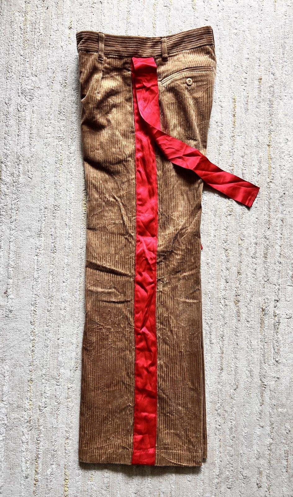 Japanese Brand × Undercover Gu Undercover Corduroy Baggy Wide Pants Size US 29 - 3 Thumbnail
