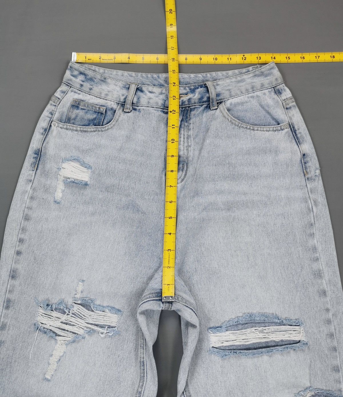 Japanese Brand Ripped Jeans Size US 28 / EU 44 - 10 Thumbnail