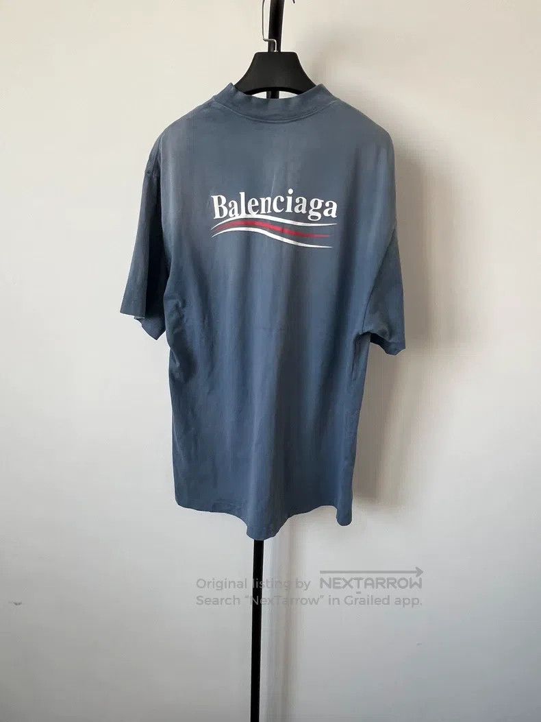 Balenciaga Balenciaga Coke letter logo printed pattern round neck sho Size US S / EU 44-46 / 1 - 2 Thumbnail