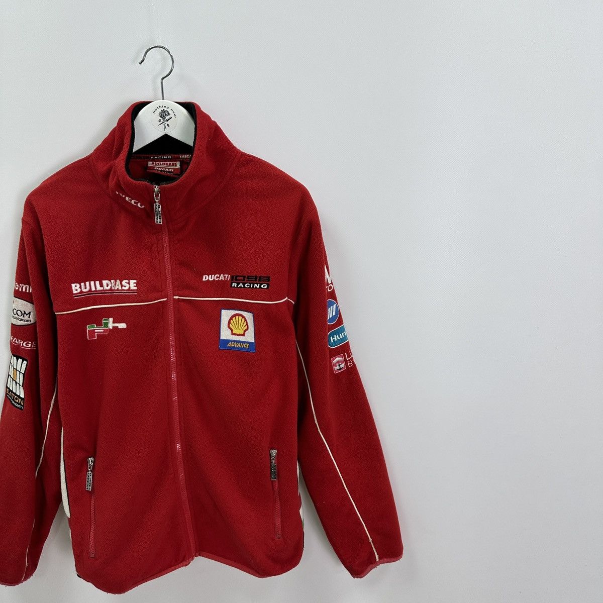 Ducati × Vintage Vintage 90s Ducati Racing BuildBase Fleece y2k hype og Italy Size US M / EU 48-50 / 2 - 2 Thumbnail