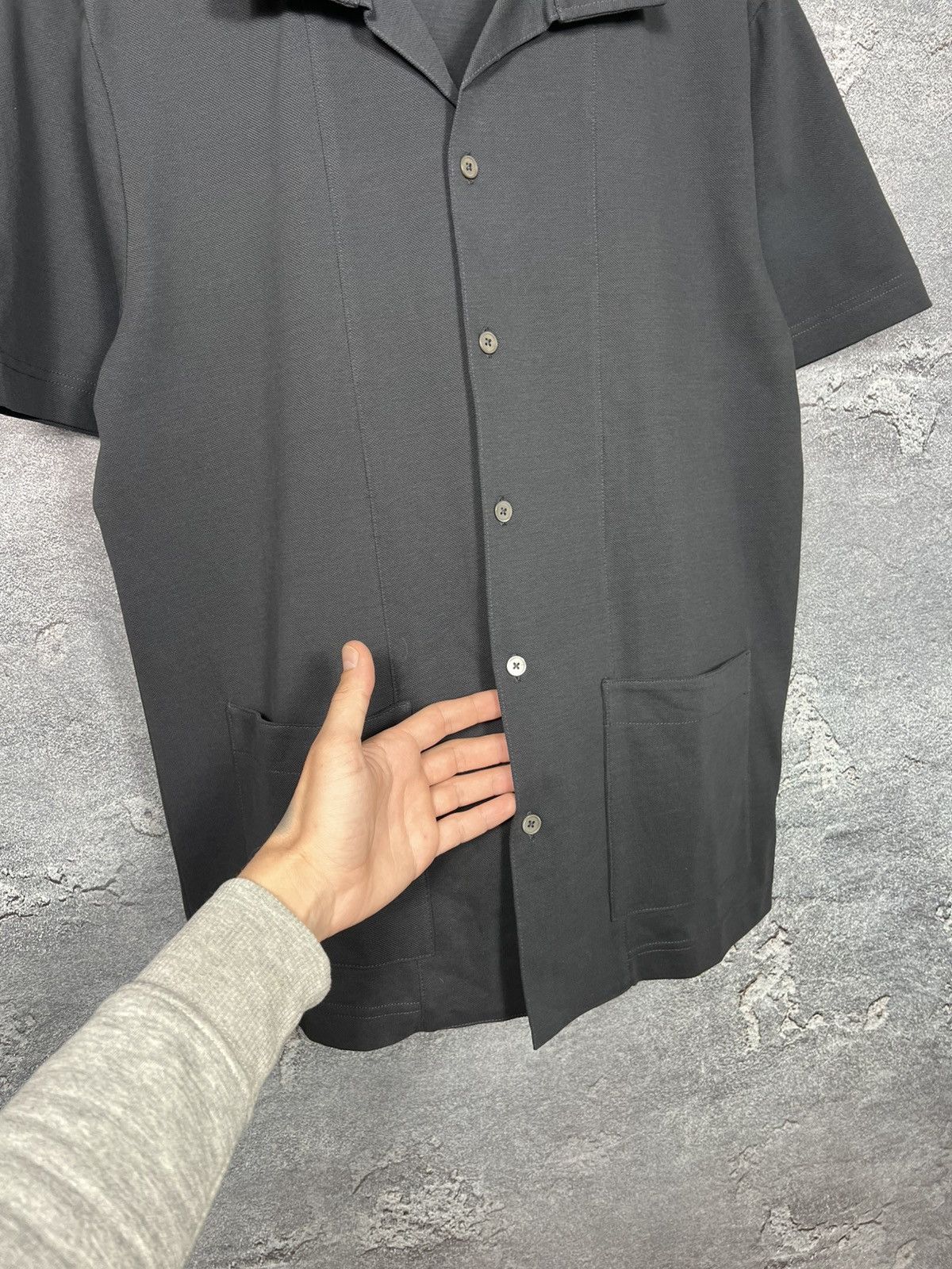 Mr P. Mr. Porter Hawaii Cotton Gray Shirt Polo Size US M / EU 48-50 / 2 - 3 Thumbnail