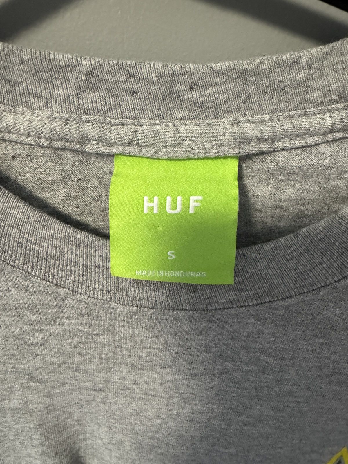 Huf Long sleeve street wear skating grey tee HUF brand Size US S / EU 44-46 / 1 - 5 Thumbnail