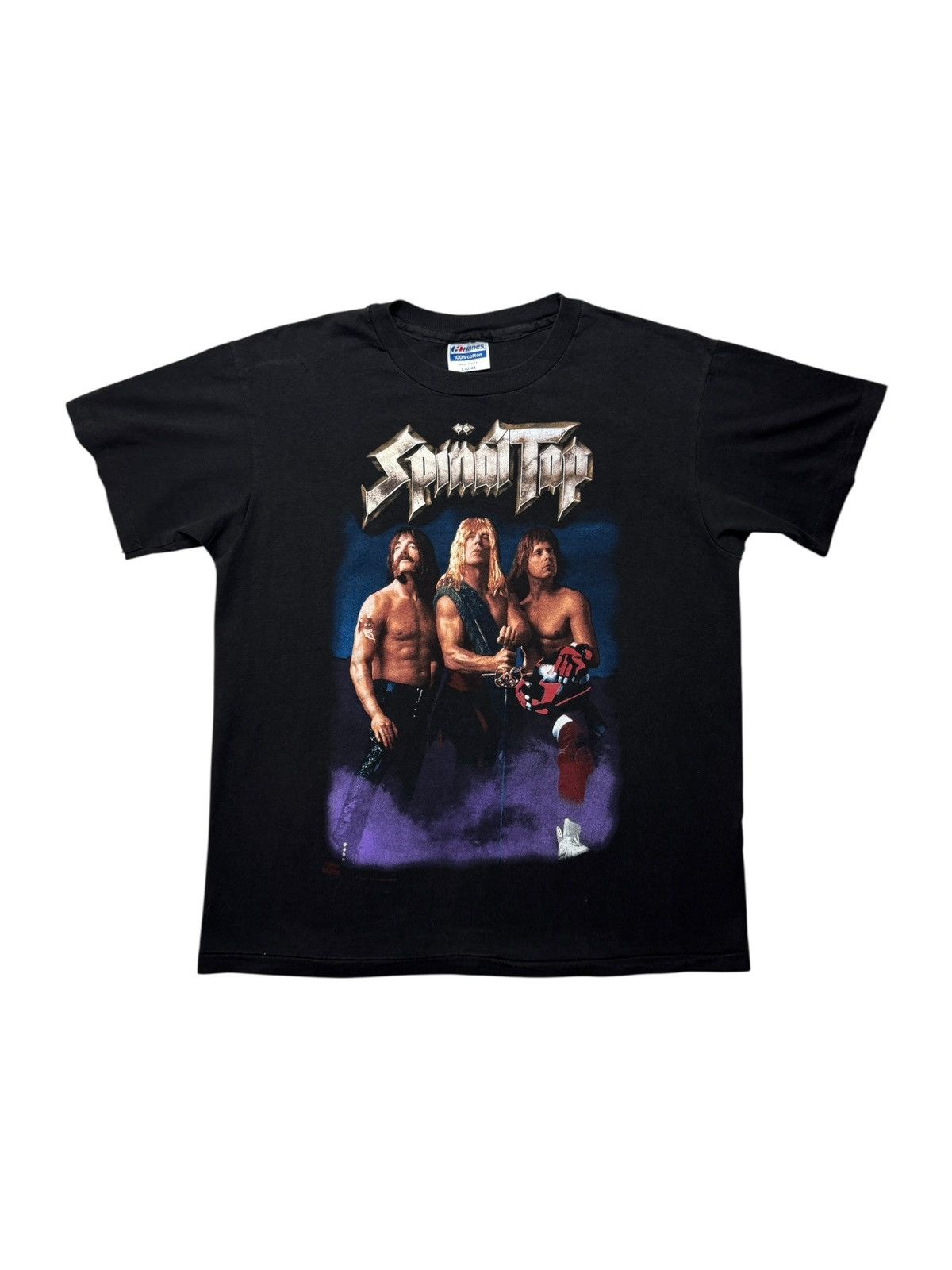 Vintage Vintage 1992 Spinal Tap Break Like the Wind Band Tee Shirt Size US L / EU 52-54 / 3 - 1 Thumbnail