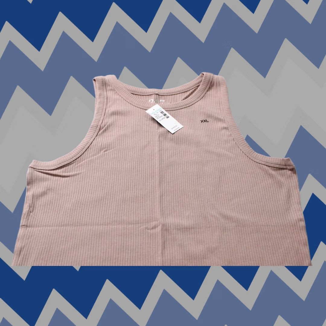 Vintage Maurices Women's Tank Top 24/7 Highline Ribbed Thick Strap EH6 Brown 2XL Shirt Women Black? Brown Size XXL / US 16-18 / IT 52-54 - 1 Thumbnail