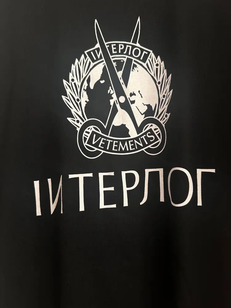 Vetements Vetements Vetements 19AW Scissor Print Tee-2506 Size US L / EU 52-54 / 3 - 2 Thumbnail