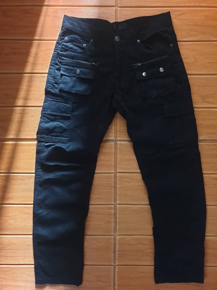 💥Sparkle multipocket Japanese punk rock pant