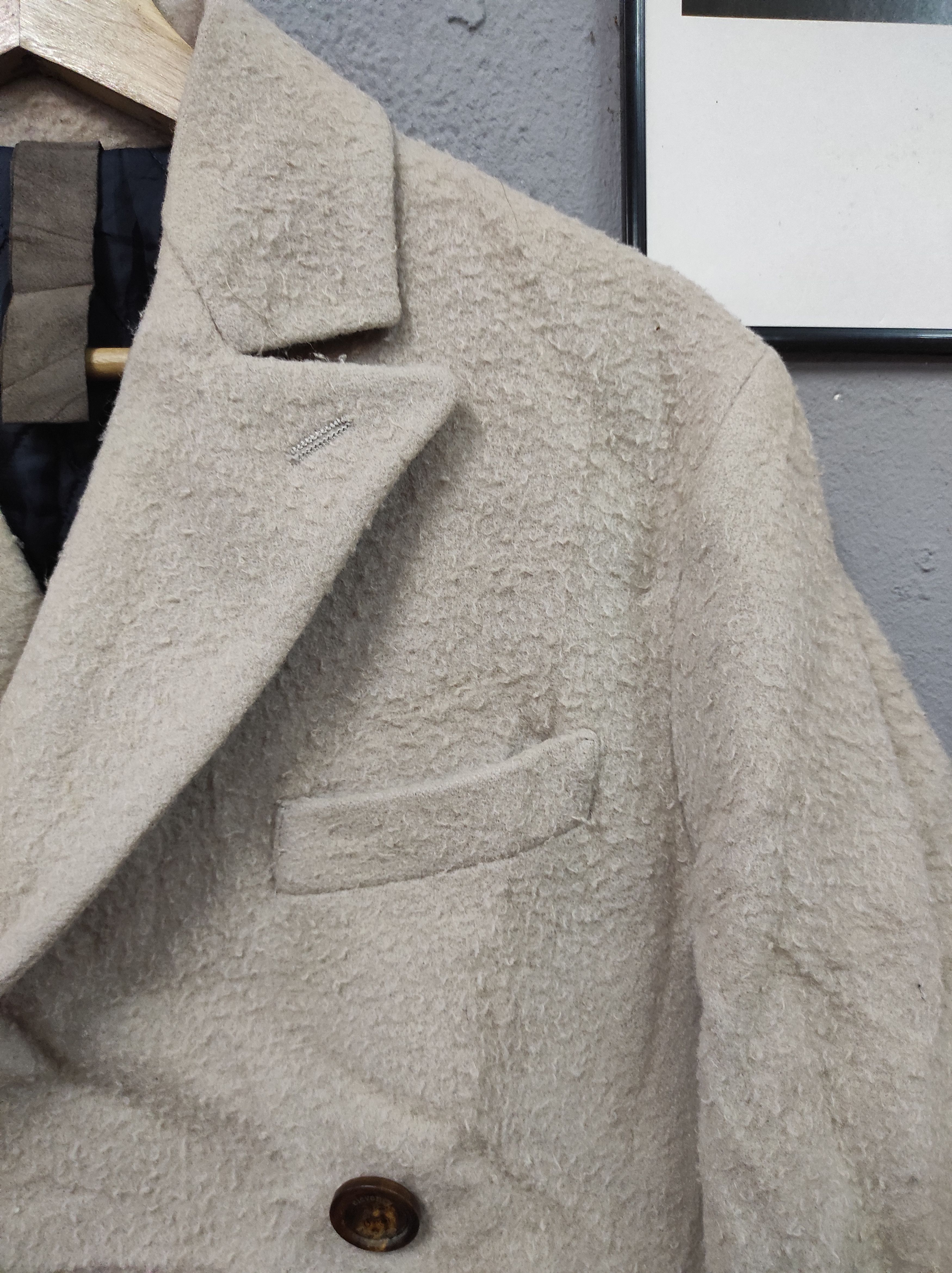 Eleventy ELEVENTY WOOL DOUBLE BREASTED COAT OVERCOAT Size US S / EU 44-46 / 1 - 4 Thumbnail