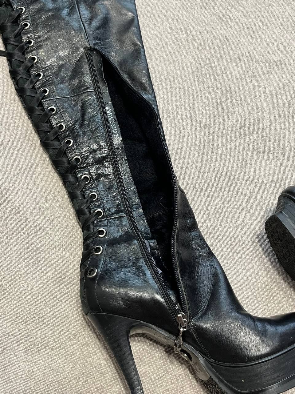 Casadei Rare Vintage Casadei Women`s Heels Boots Made in Italy Size US 6 / IT 36 - 18 Thumbnail
