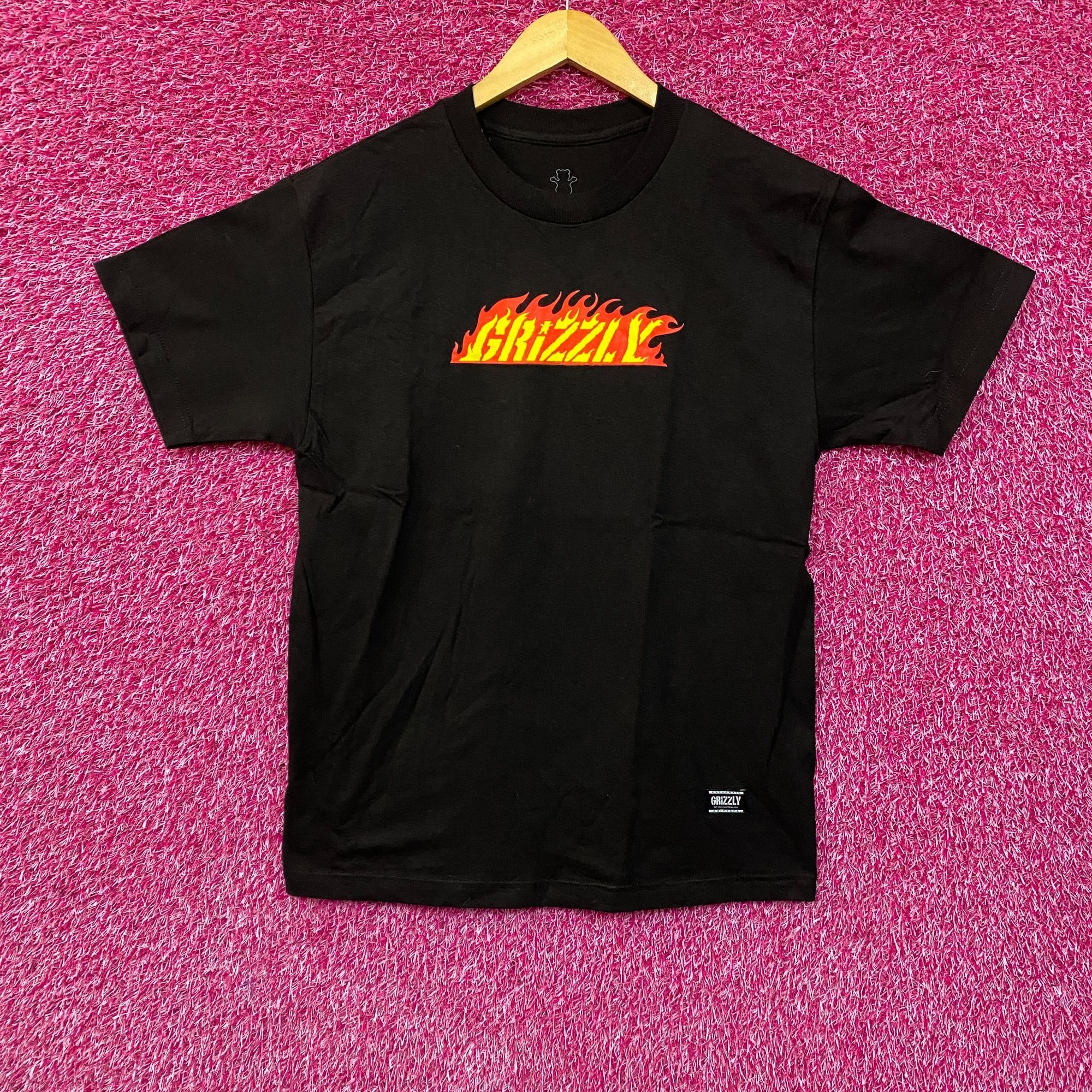 Grizzly Griptape Grizzly Griptape Hot Rod Flames T-Shirt Medium Size US M / EU 48-50 / 2 - 1 Thumbnail