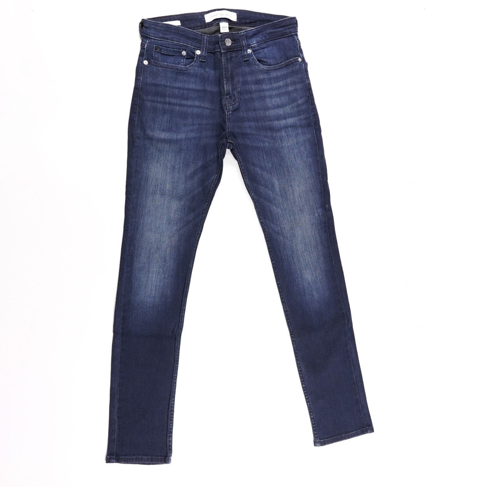 Calvin Klein Calvin Klein Denim Slim Skinny Jeans Straight Leg Pant 29x30 Size US 29 - 1 Thumbnail