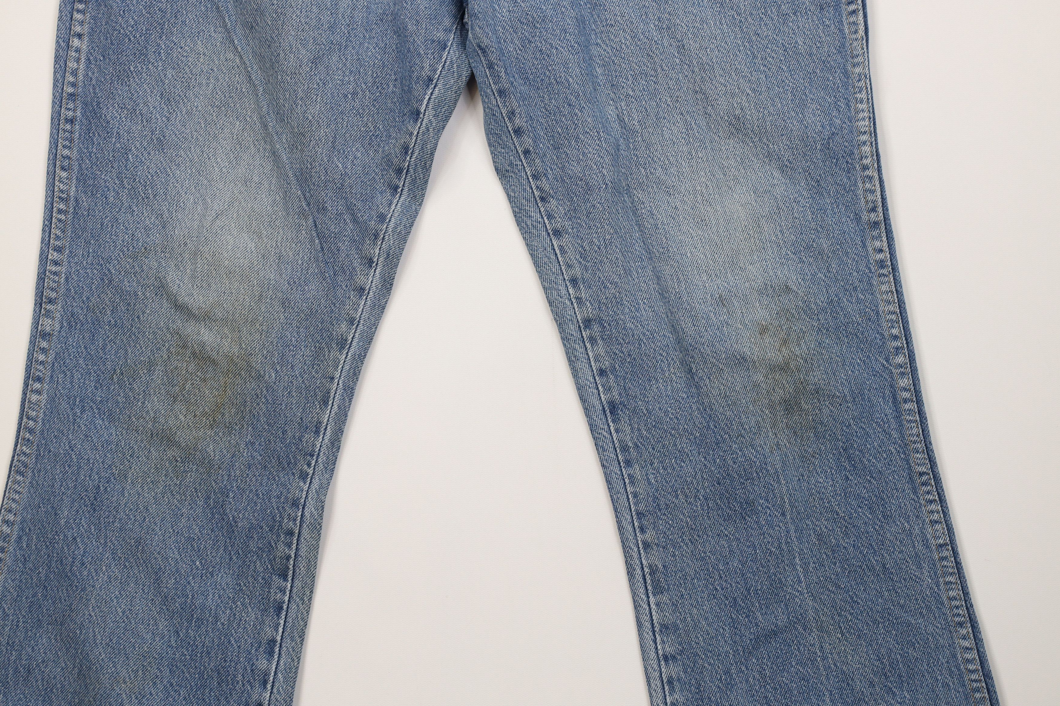 Vintage Vintage 70s 80s Streetwear Flared Bootcut Denim Jeans USA Size US 34 / EU 50 - 4 Thumbnail