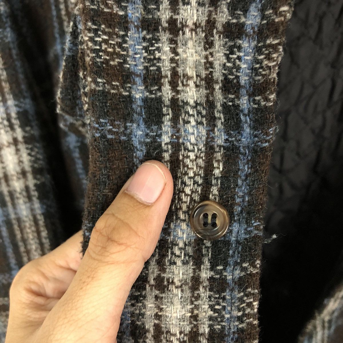 Flannel 🔥VINTAGE FLANEL JACKET TARTAN DESIGN CANTE OF FLORENCE Size US L / EU 52-54 / 3 - 12 Thumbnail