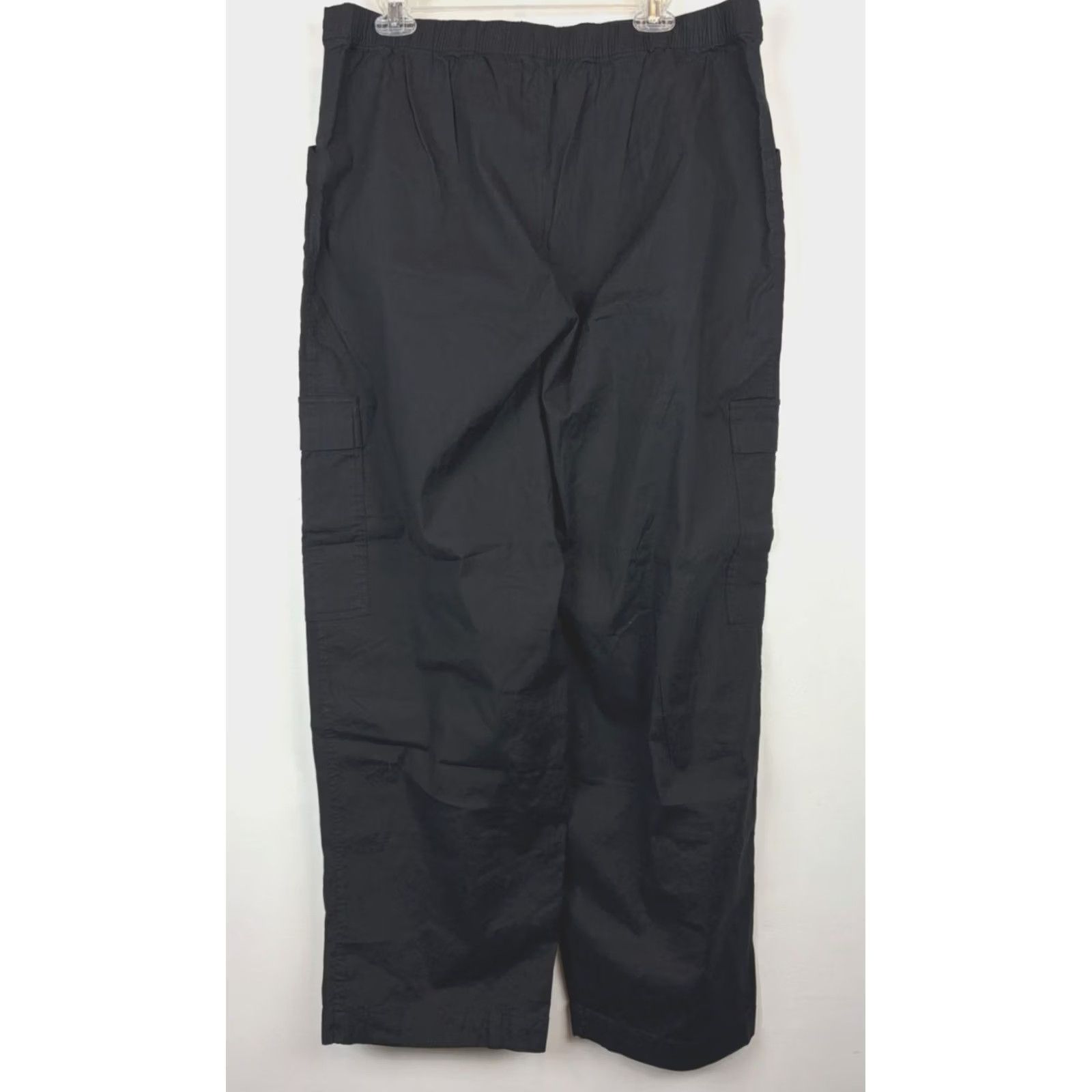 Athleta Athleta Venice Pants Womens L Wide-Leg Travel/Activewear Black 54023 Size 36" / US 14 / IT 50 - 2 Thumbnail