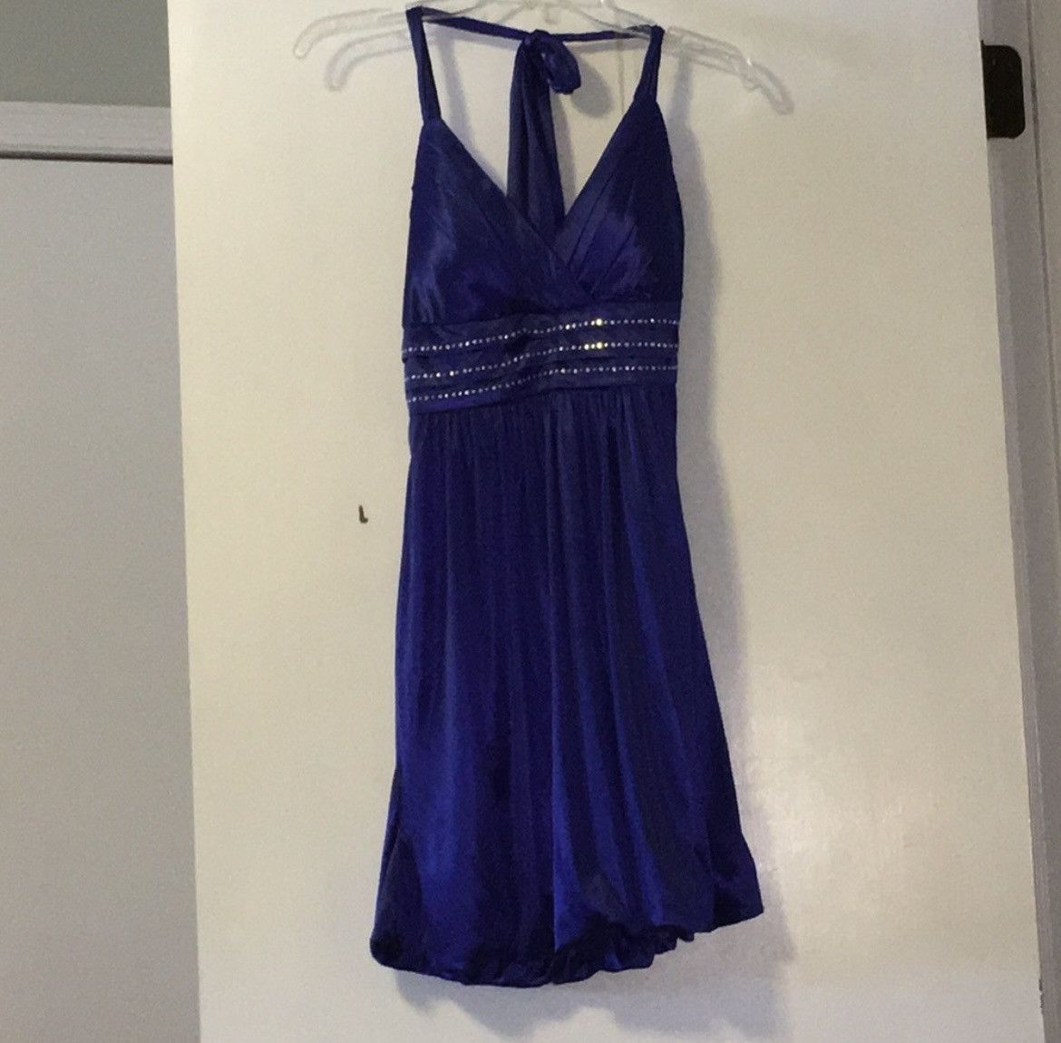 Other Trixxi Blue Halter Neck Semi-Formal Dress Size S / US 4 / IT 40 - 1 Preview