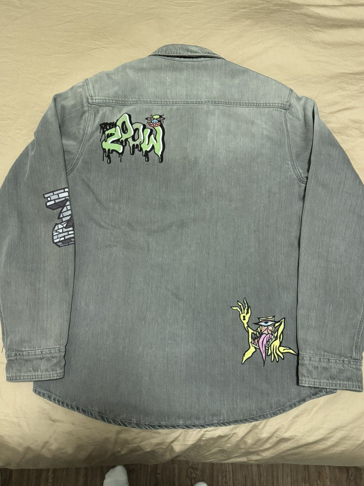 Off-White Off-White denim shirt Size US L / EU 52-54 / 3 - 2 Thumbnail