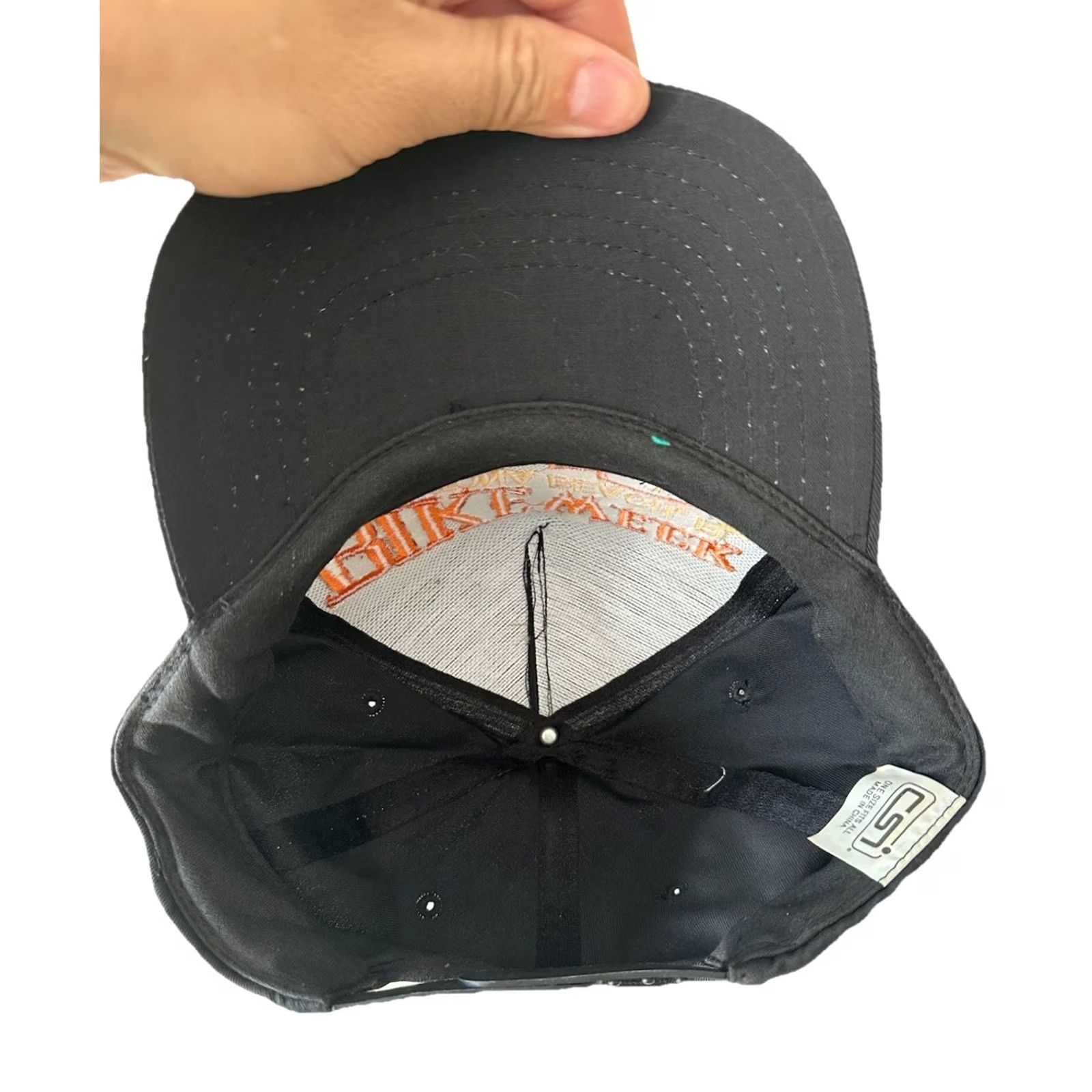 Vintage VINTAGE 90s Bike Week 1997 Daytona Beach FL Snapback Hat Snapback Eagle NWOT CSI Men Black One Size Cotton Adjustable Beach Size ONE SIZE - 5 Thumbnail