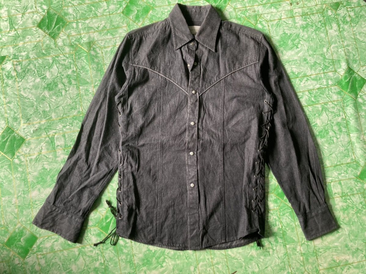 Dan Post × Vintage Vintage Western Shirt Bottom Up Long Sleeve Size US M / EU 48-50 / 2 - 1 Thumbnail