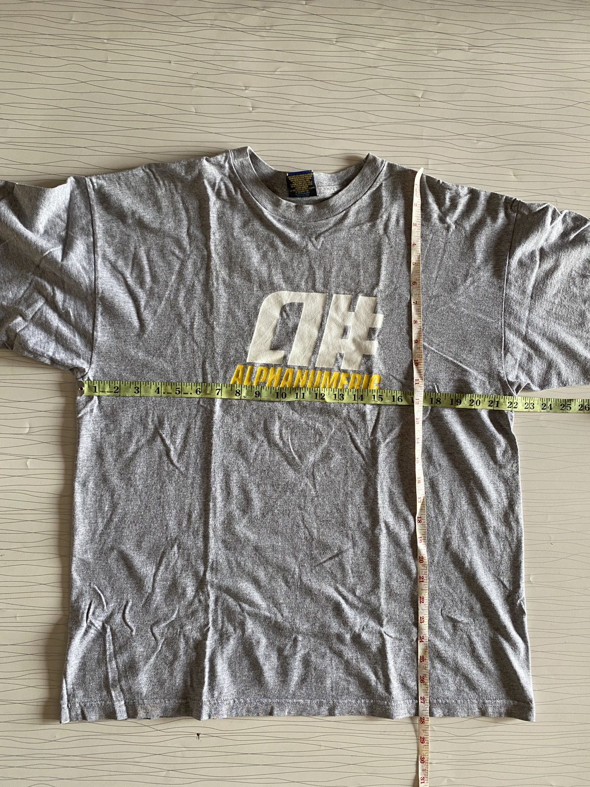 Alphanumeric Vintage Rare 90’s ALPHA NUMERIC Logo Tee Size US L / EU 52-54 / 3 - 9 Thumbnail