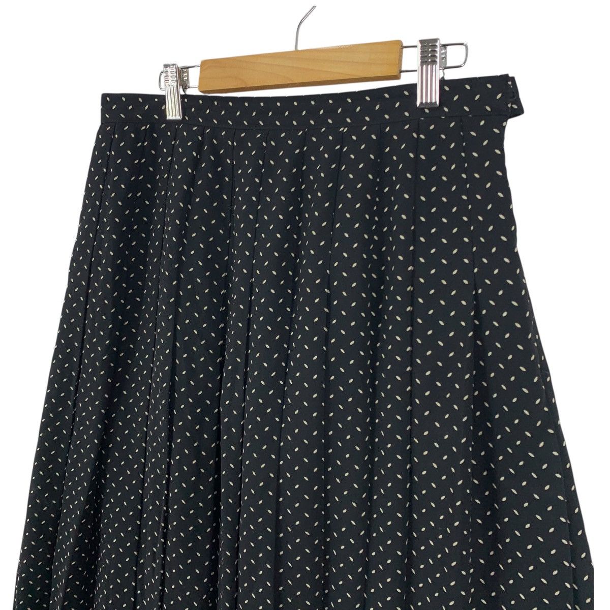 Burberry BURBERRY LONDON Overprint Polkadot Midi Skirt Size 28" / US 6 / IT 42 - 3 Thumbnail