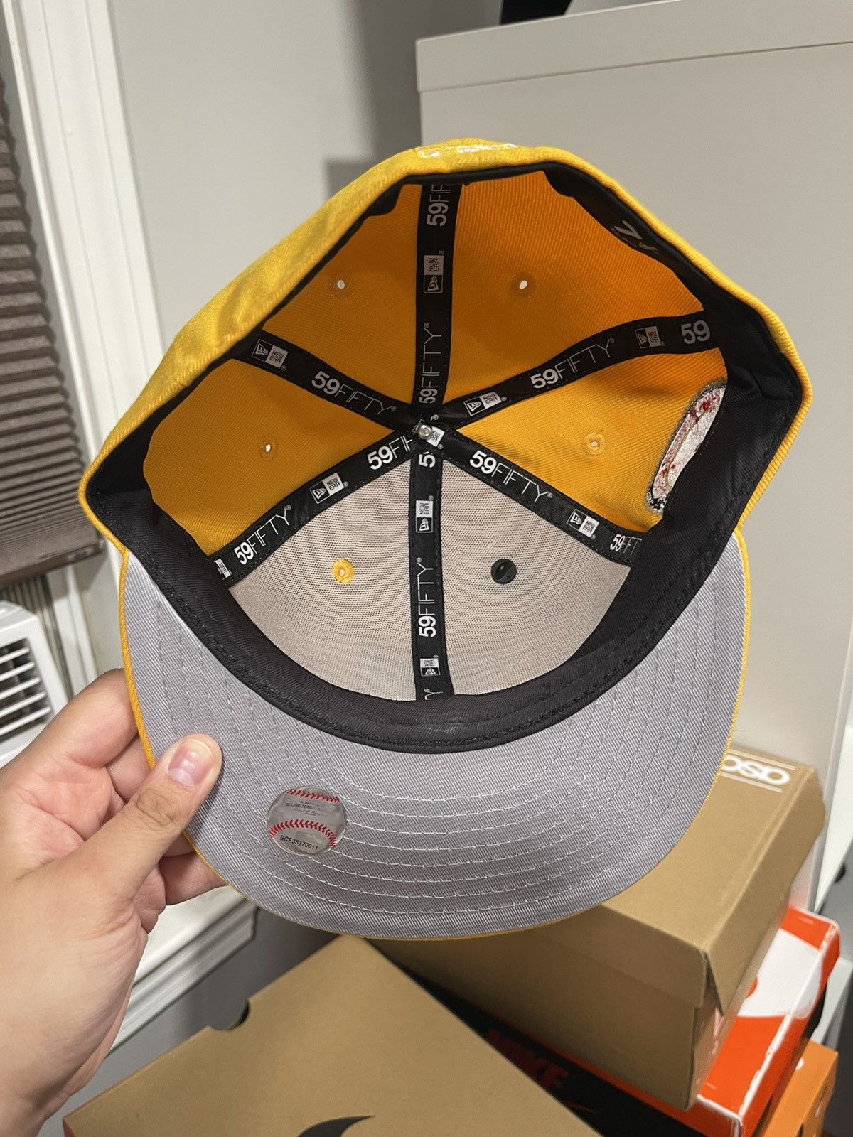 Hat Club Hat Club ‘Taxi Collection’ Nationals Fitted Size 7 1/8 Size ONE SIZE - 4 Thumbnail