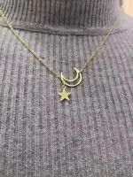 Jewelry Stars Moon Streetwear Necklace Chain Size ONE SIZE - 4 Thumbnail