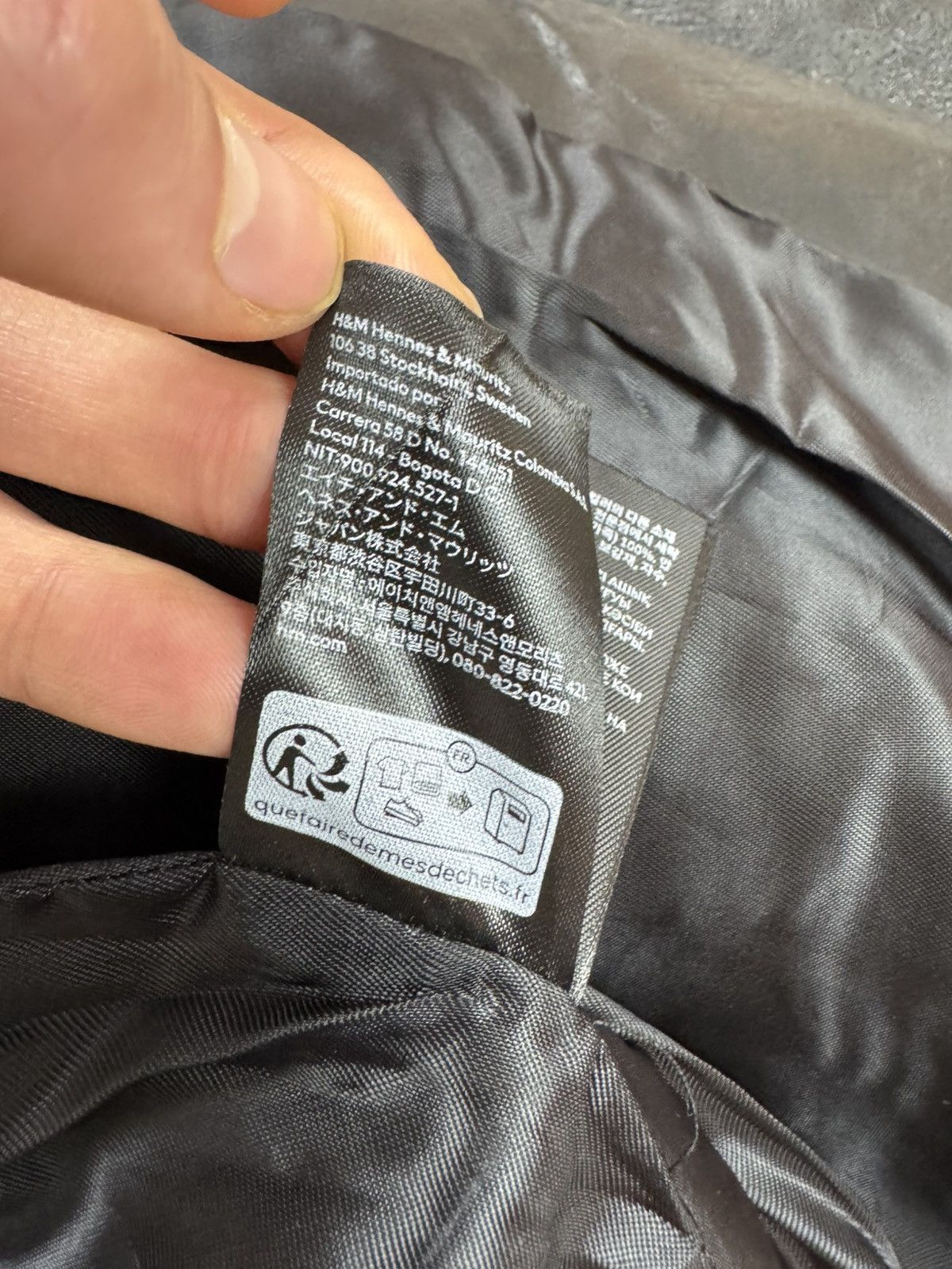 H&M H&M Leather Jacket Biker Cargo Short Flight JKT Mens Preppy Size US XS / EU 42 / 0 - 12 Thumbnail