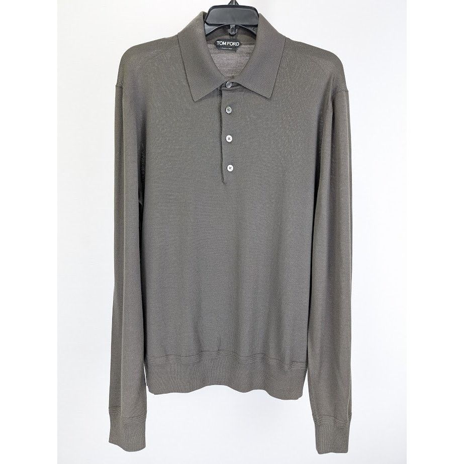 Tom Ford o1rshd1 Polo Shirt in Black Size US L / EU 52-54 / 3 - 2 Thumbnail
