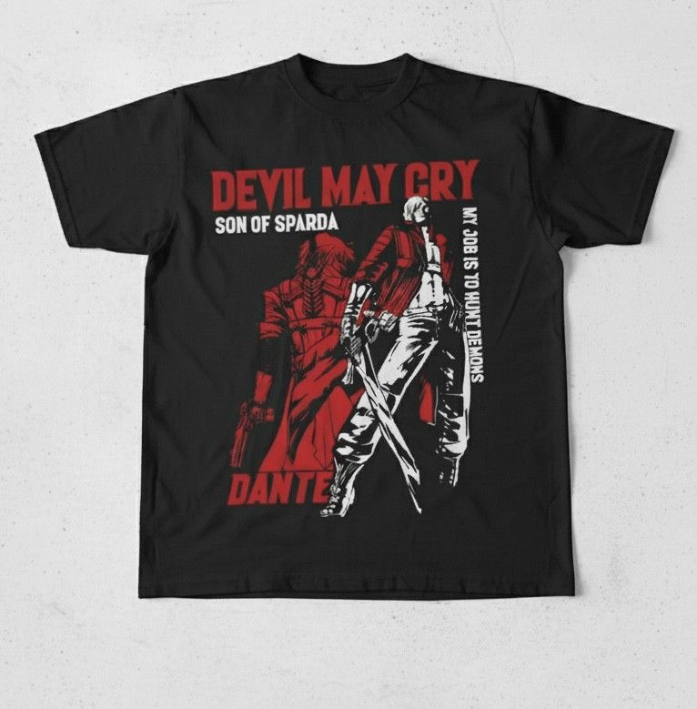 Other Streetwear Devil May Cry Dante Style Short Sleeve T-Shirt Size US S / EU 44-46 / 1 - 1 Thumbnail