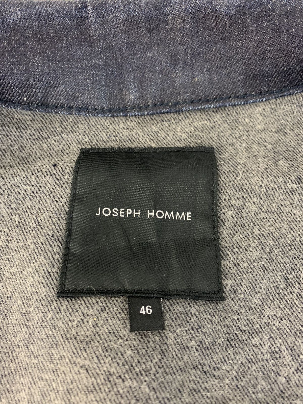 JOSEPH HOMME Hype Joseph Homme Indigo Denim Jacket Western Trucker Size US M / EU 48-50 / 2 - 6 Thumbnail