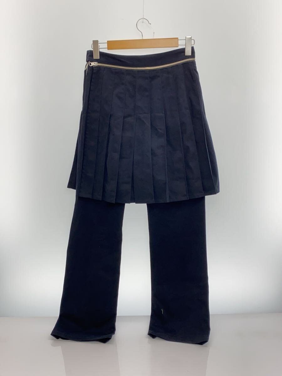 Jean Paul Gaultier Layered Skirt Cotton Pants Size 27" / US 4 / IT 40 - 2 Thumbnail