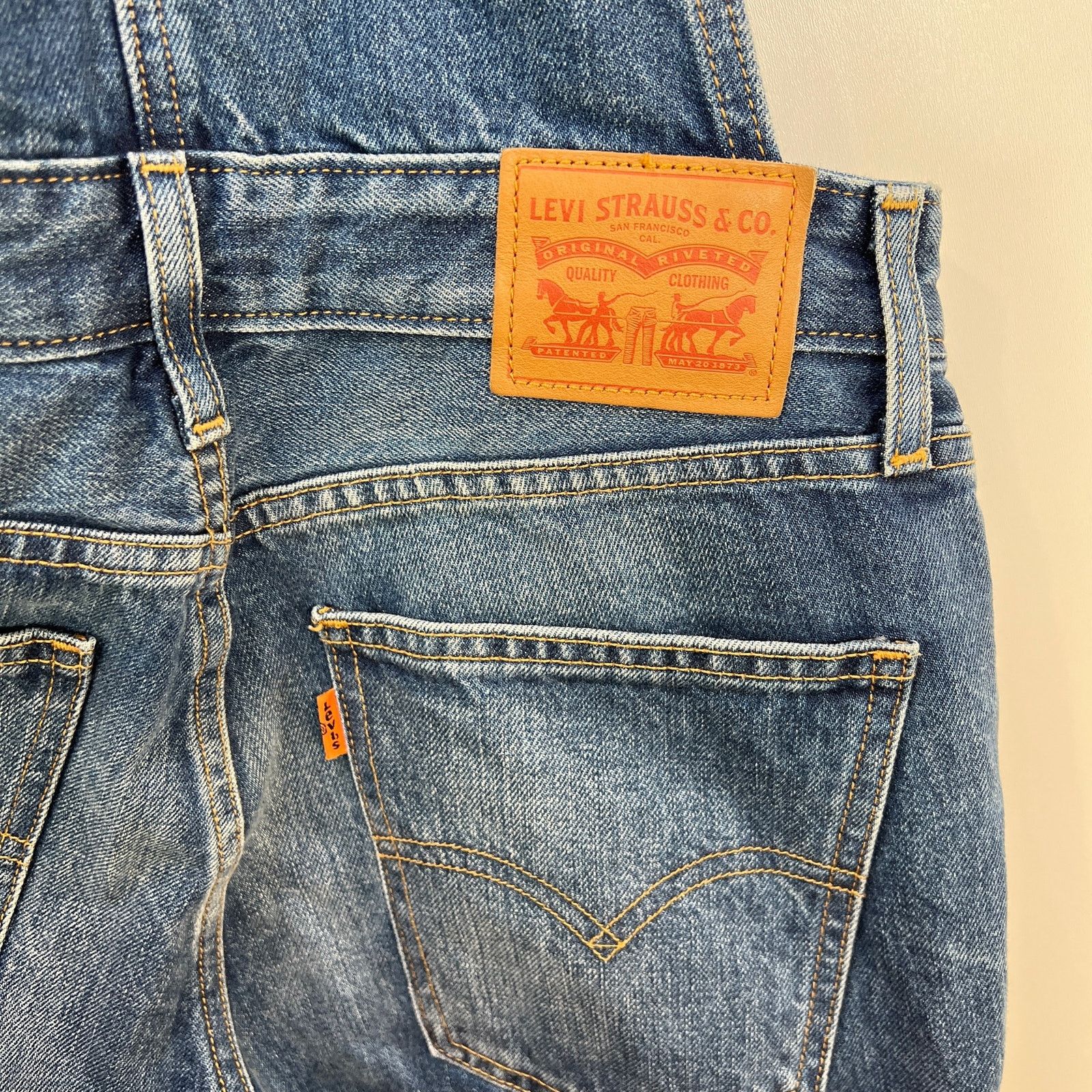 Levi's Levi's Orange Tab Overalls In Tomorrow's Parties Denim 29954 Size 27" / US 4 / IT 40 - 10 Thumbnail