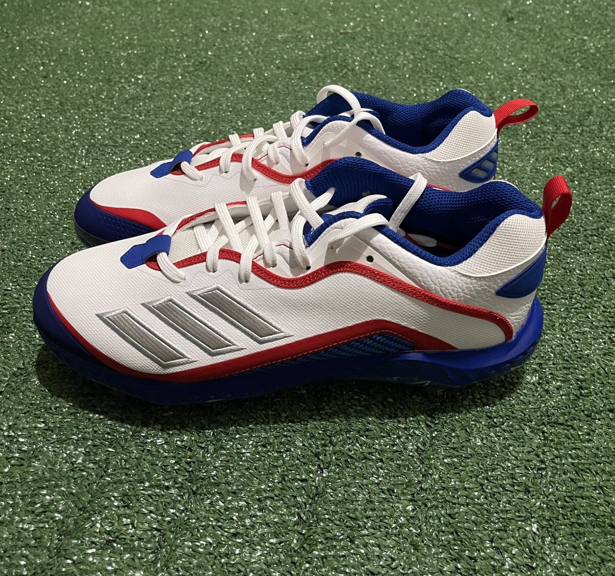 Adidas Adidas Icon 6 Bounce USA All Star Game Baseball Metal Cleats Size US 10 / EU 43 - 3 Thumbnail