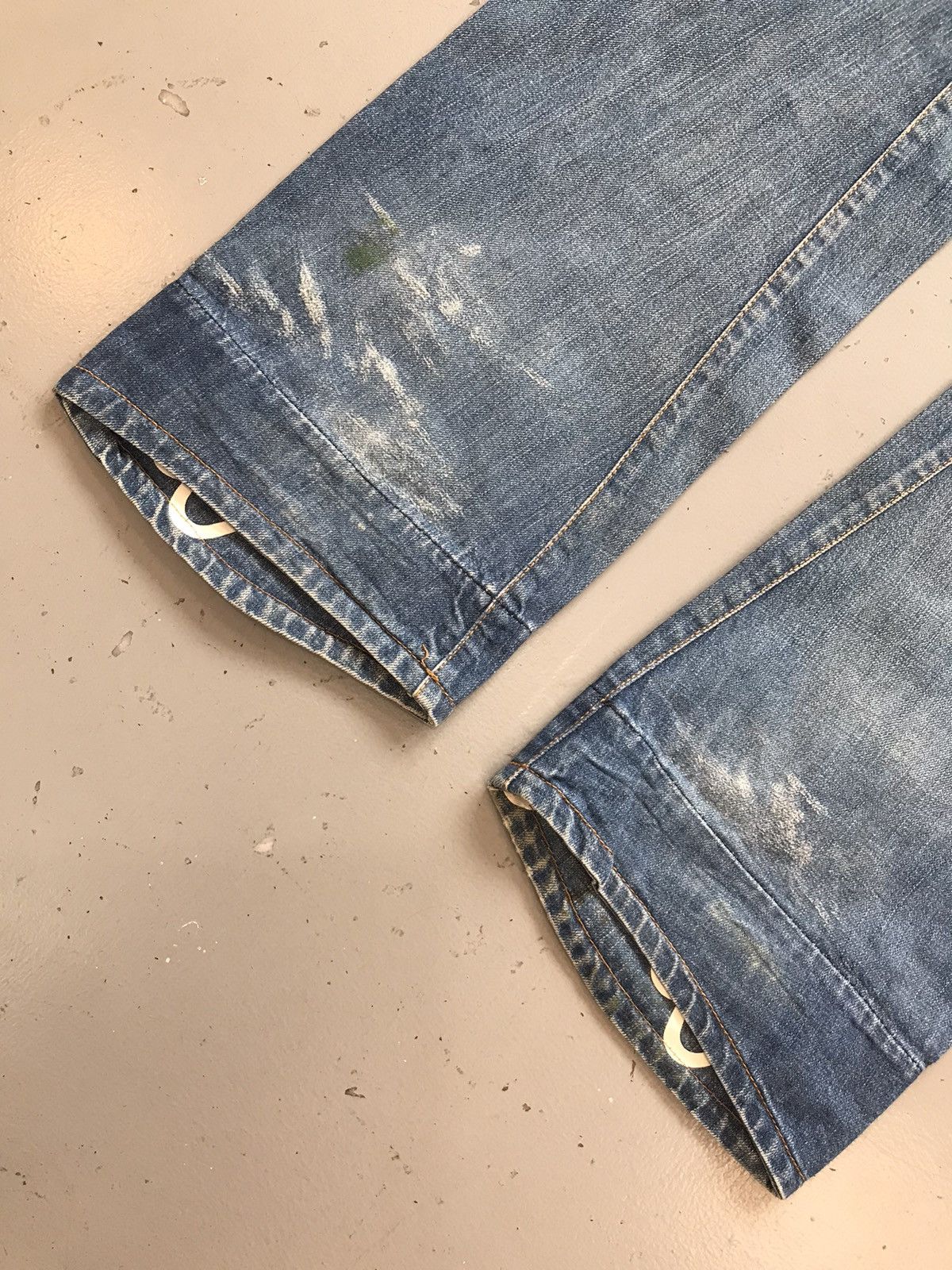 Japanese Brand × Vintage Vintage Evisu inspired engineer denim pant Size US 29 - 11 Thumbnail
