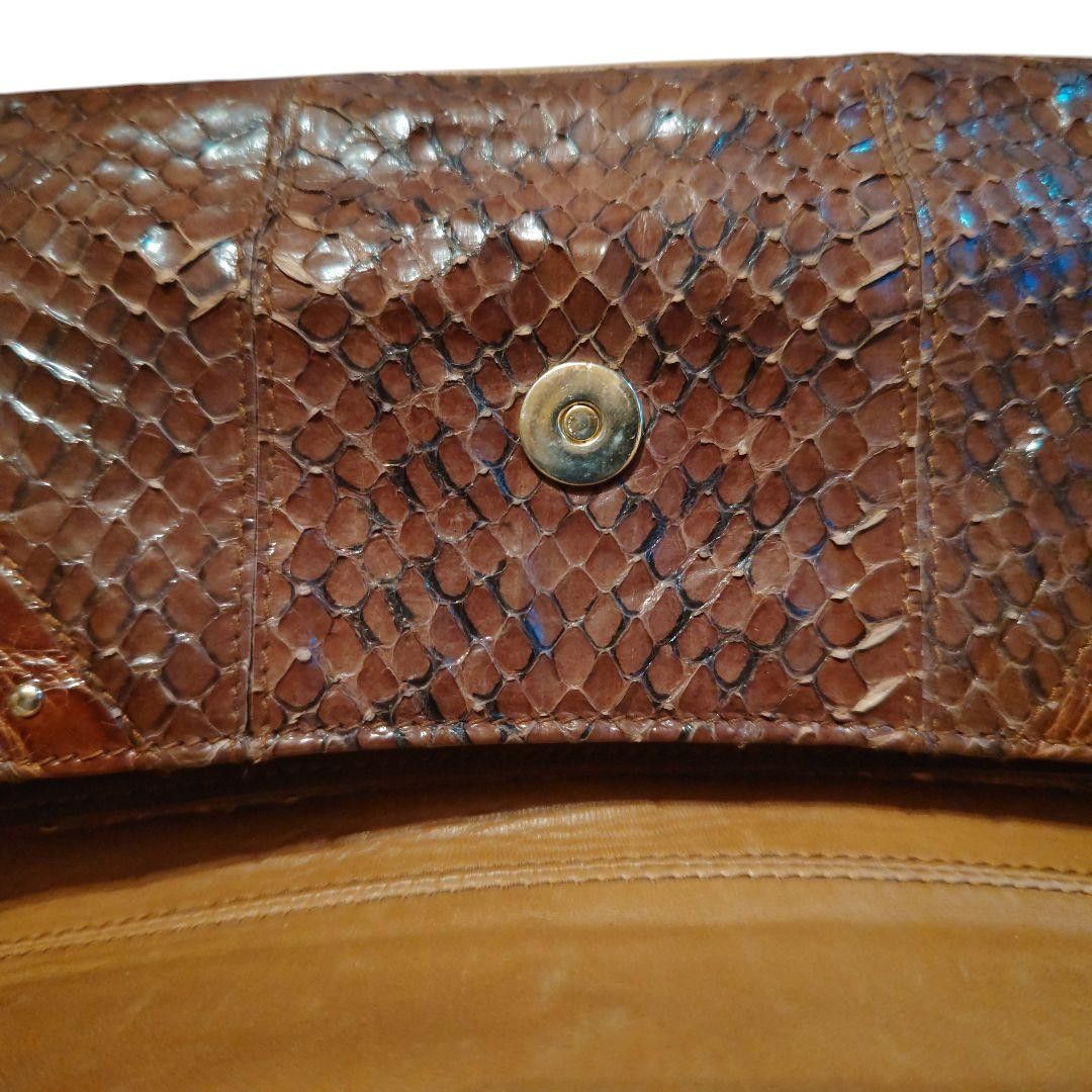 Dolce & Gabbana - Vintage Brown Python Handbag Shoulder