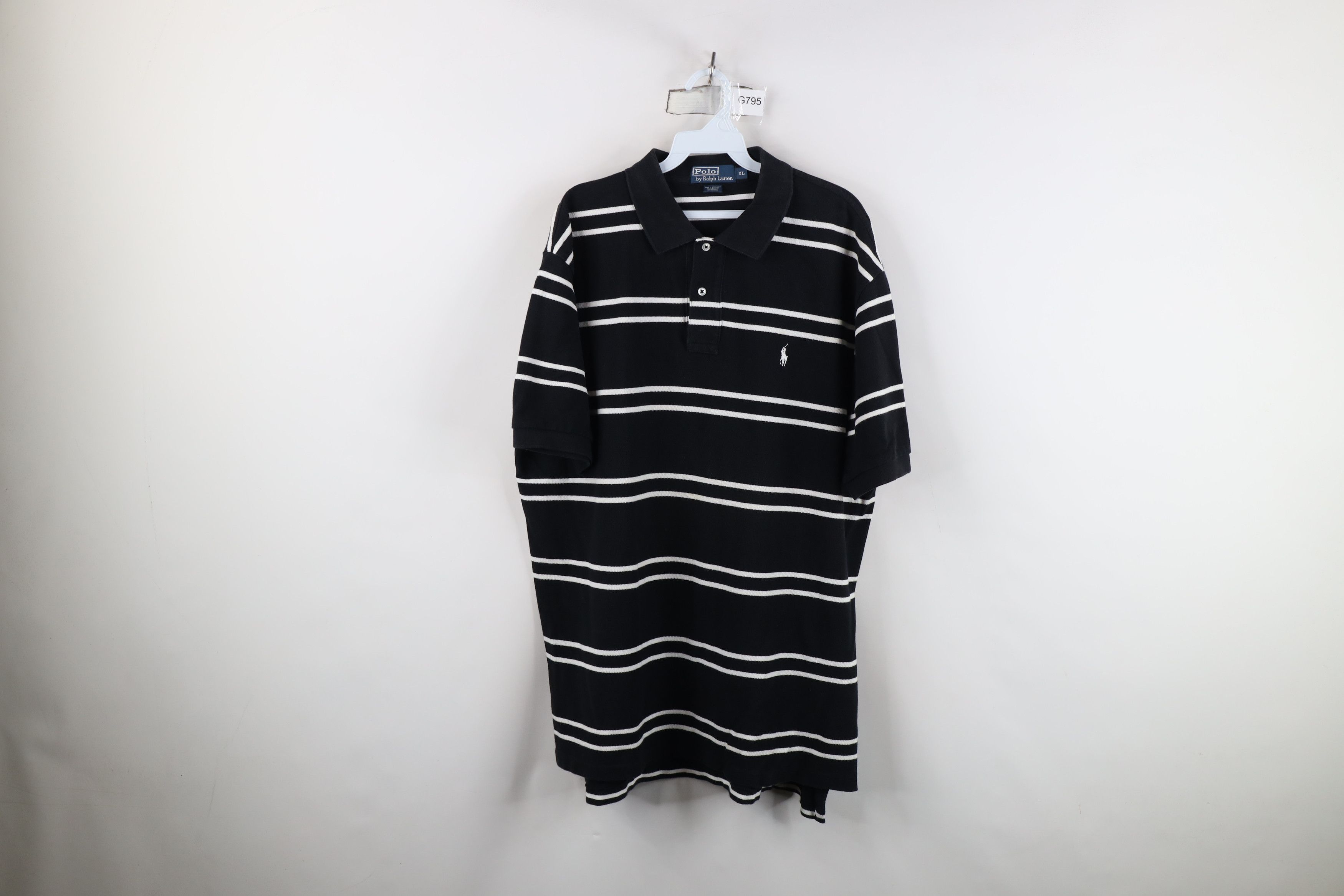 Ralph Lauren Vintage 90s Ralph Lauren Pique Cotton Golf Polo Shirt Size US XL / EU 56 / 4 - 1 Thumbnail