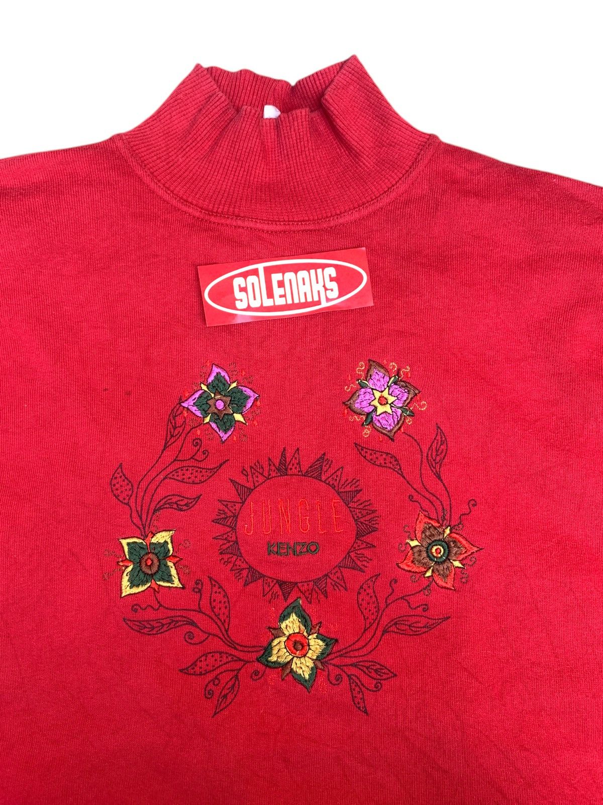 Jungles × Kenzo × Vintage Vtg jungle france sweatshirt Size US M / EU 48-50 / 2 - 2 Thumbnail