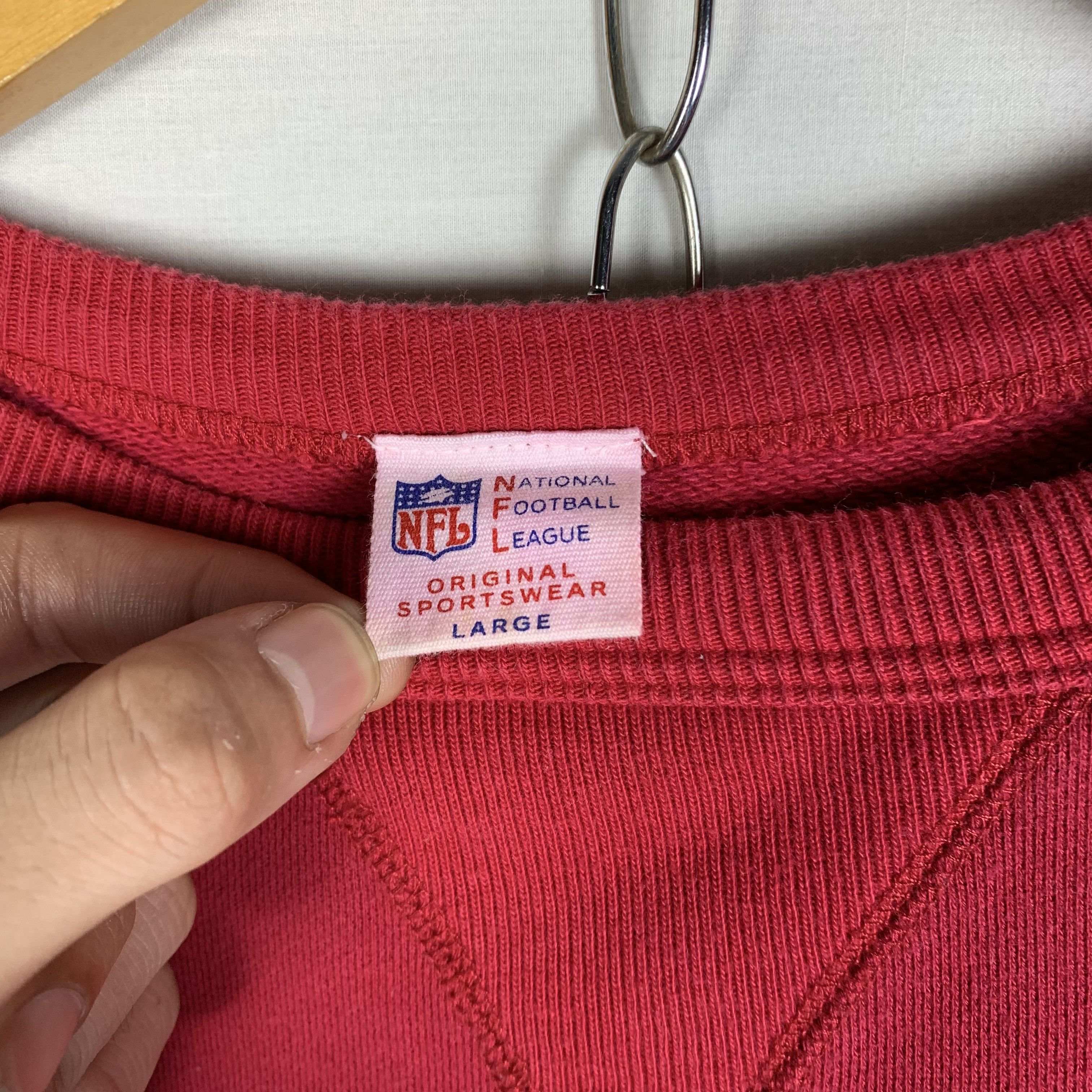 NFL Vintage 1998 NFL Feel The Power Sweatshirt Crewneck Size US L / EU 52-54 / 3 - 3 Thumbnail