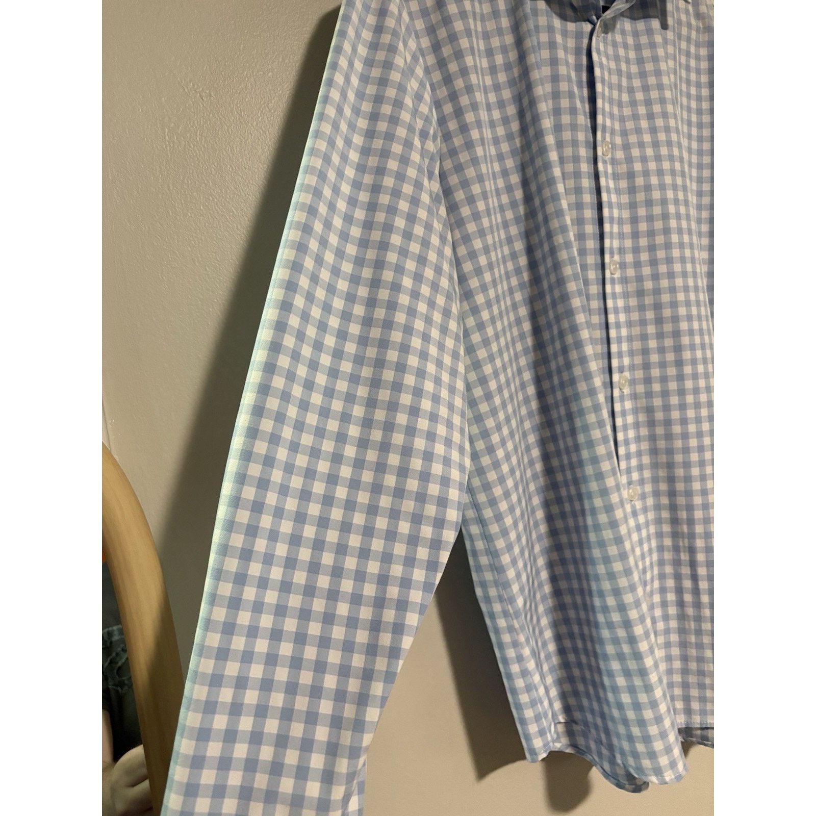 Mizzen+Main Mizzen Main Shirt M Blue Plaid Leeward Fit Work Casual Size US M / EU 48-50 / 2 - 4 Thumbnail