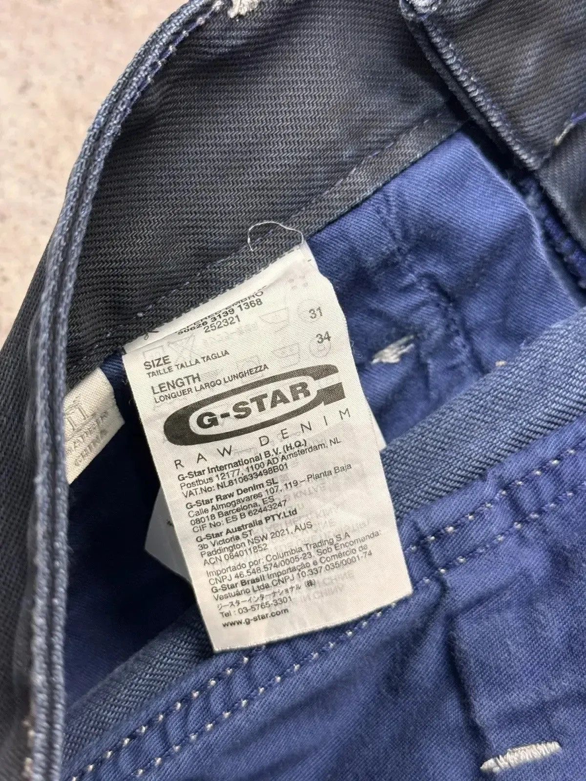 Vintage SALE💣💣 Junya Watanabe Style G Star raw Bondage Cargo Pans Size US 31 - 7 Thumbnail
