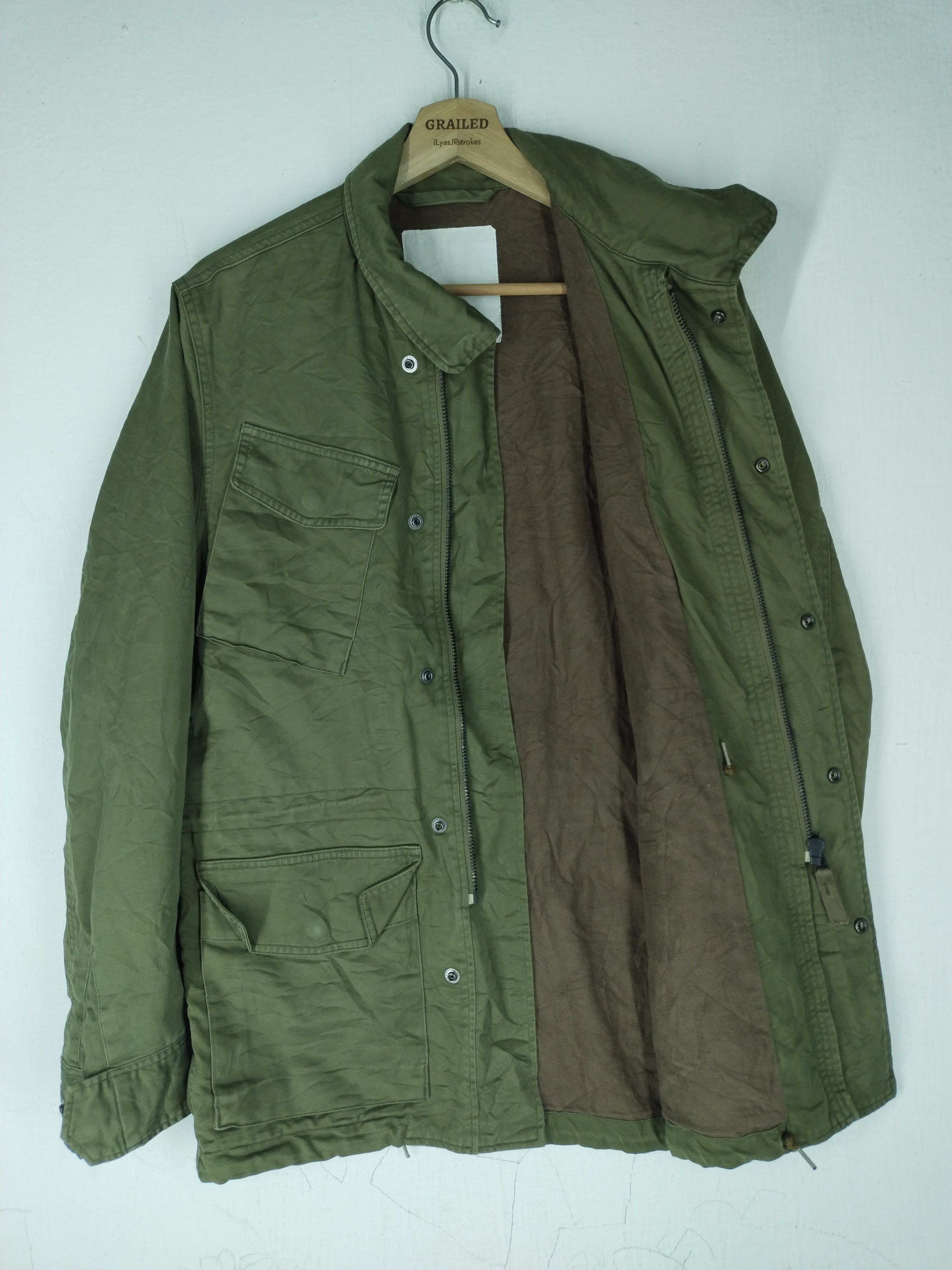 Hysteric Glamour Vtg Hysteric Glamour Army Green Jacket Size US M / EU 48-50 / 2 - 8 Thumbnail