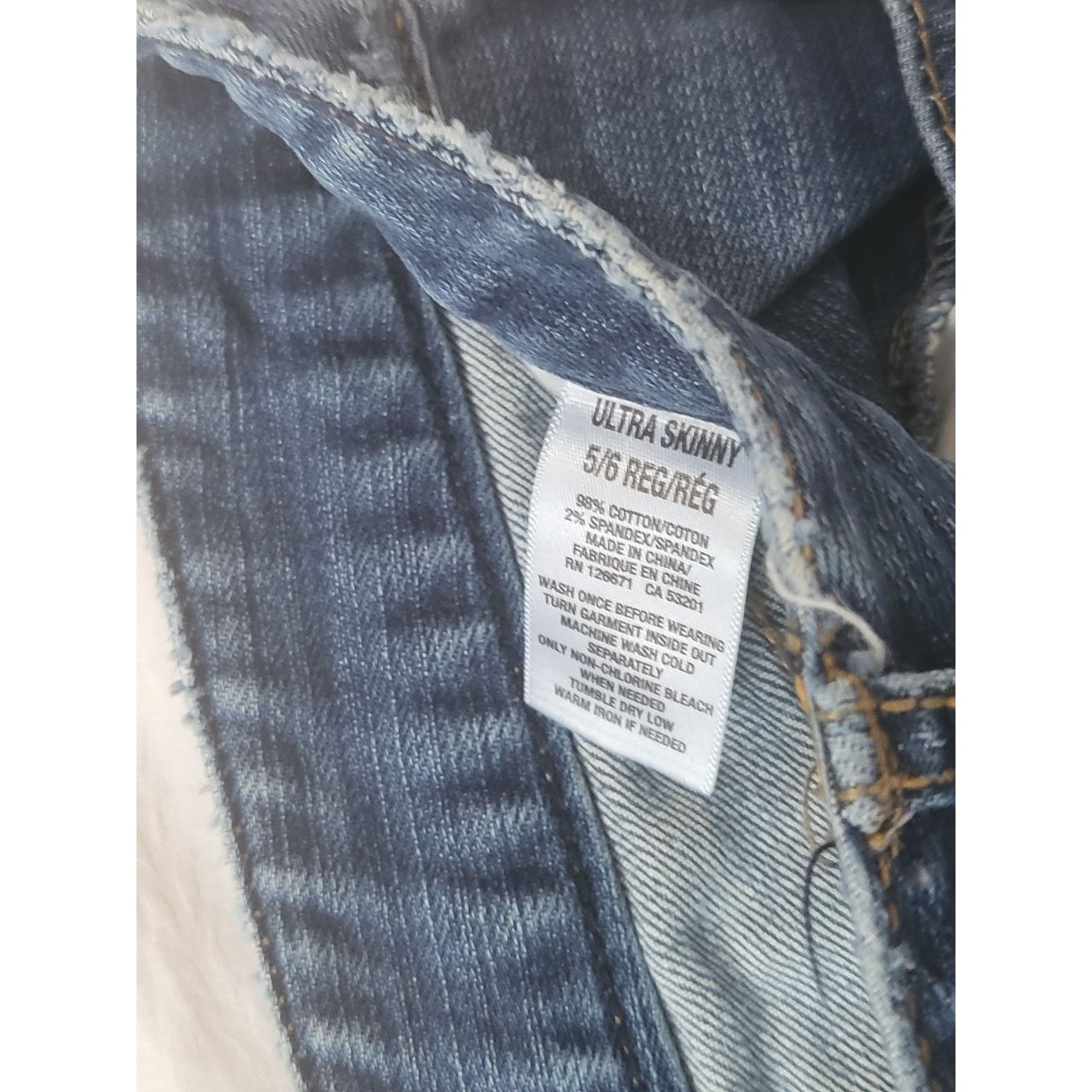 Aeropostale Aeropostale Jeans Women Sz 5/6 Regular Ashley Ultra Skinny B Size 28" / US 6 / IT 42 - 7 Thumbnail