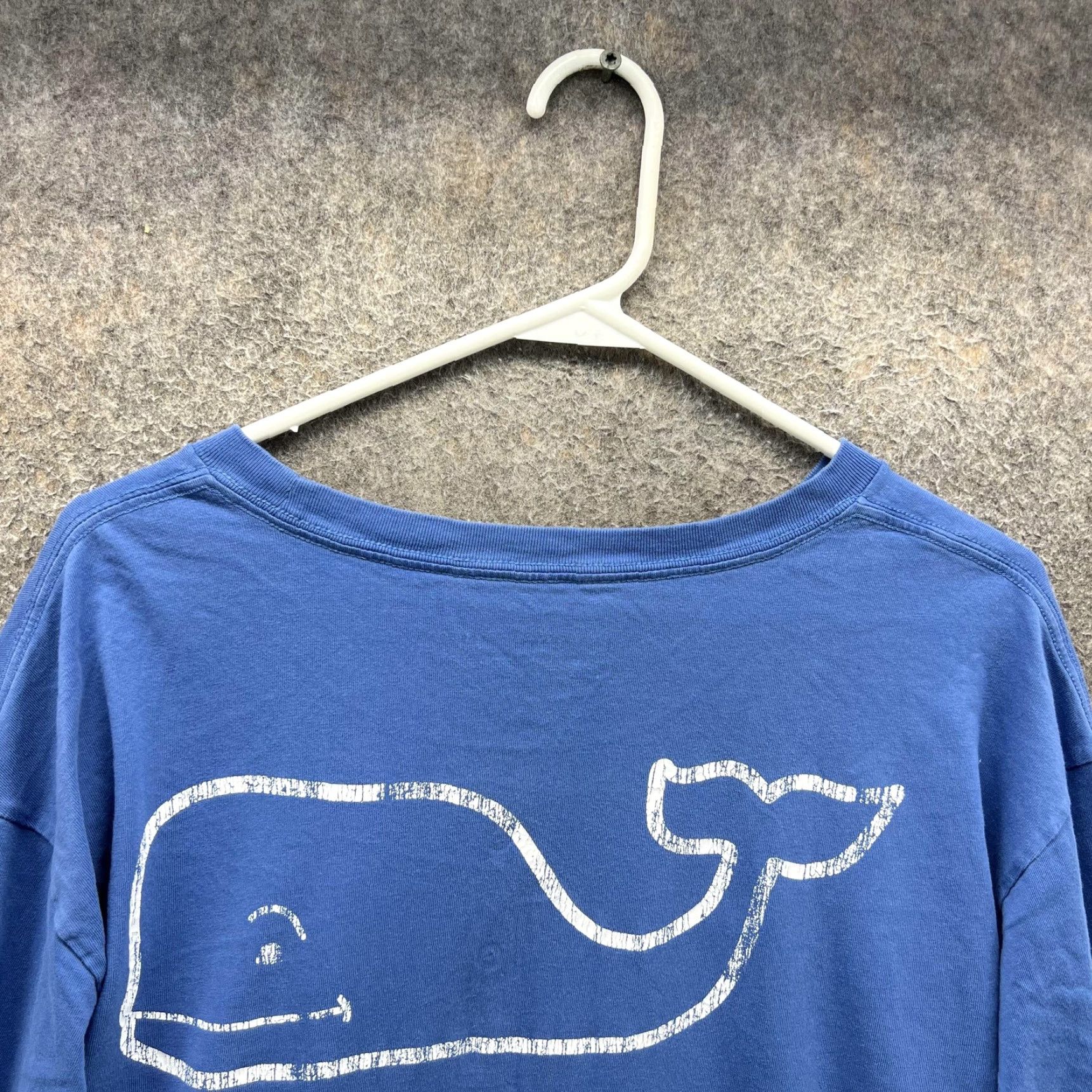 Vineyard Vines Vineyard Vines Shirt Mens 2XL Blue Long Sleeve Pocket Whale Graphic Logo Surf Nautical Preppy Crew Neck Size US XXL / EU 58 / 5 - 3 Thumbnail